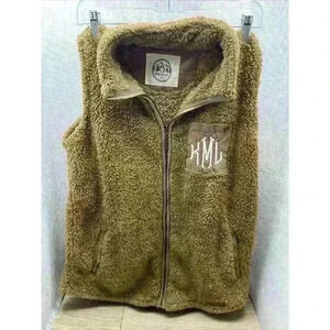 Women’s Medium Marleylilly Faux Fur Brown Vest